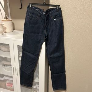 Loft Curvy straight jeans